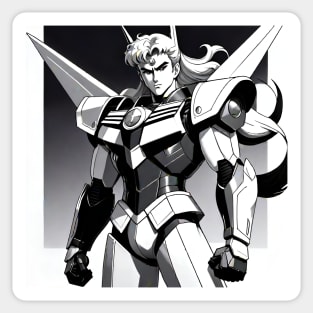 Sailor Senshi Gundam Wing Sticker